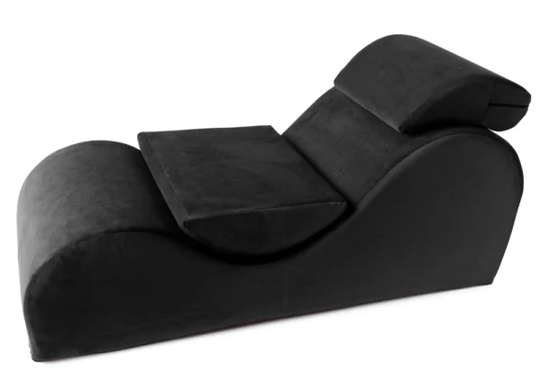 Liberator Esse ergonomiškas gultas su galvos atrama, juodas