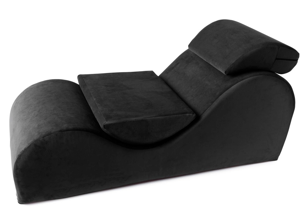 Liberator Esse ergonomiškas gultas su galvos atrama, juodas