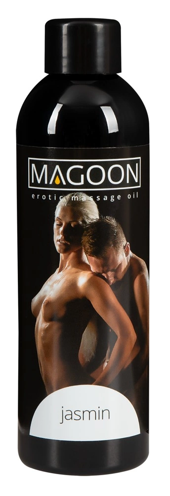 Magoon jazminų kvapo masažo aliejus su jojobos aliejumi, 200 ml