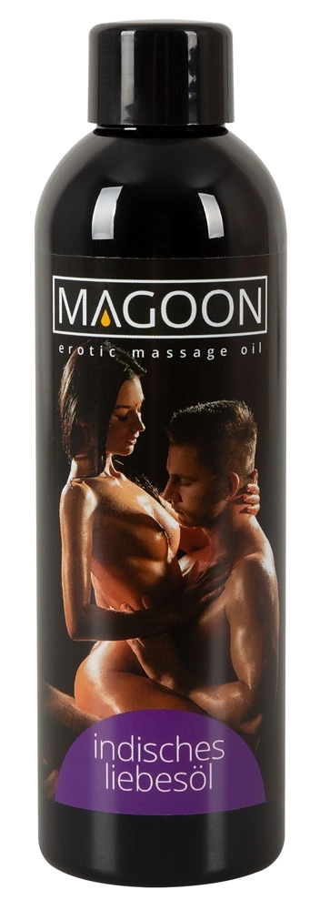 Magoon indiškas masažo aliejus su saldžiųjų migdolų aliejumi, 200 ml