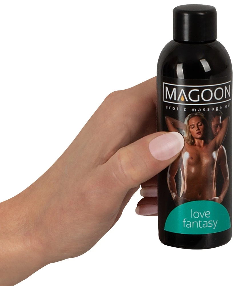 Magoon Love Fantasy masažo aliejus su jojoba, tirpus vandenyje, 100 ml