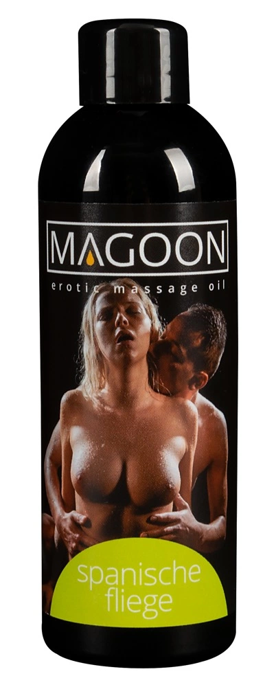 Magoon Span.Fly masažo aliejus, tirpus vandenyje, 100 ml