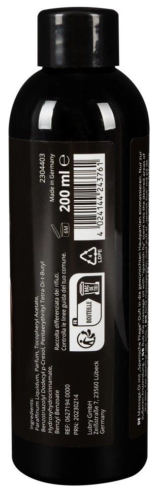 Magoon Spanish Fly masažo aliejus, tirpus vandenyje, 200 ml