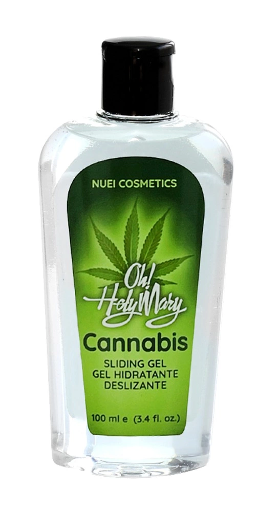 Nuei Holy Mary šildantis lubrikantas vandens pagrindu su kanapių aliejumi, 100 ml