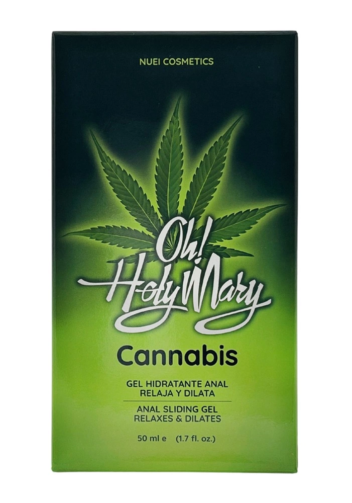 Nuei Oh! analinis lubrikantas vandens pagrindu su kanapių sėklų aliejumi, 50 ml