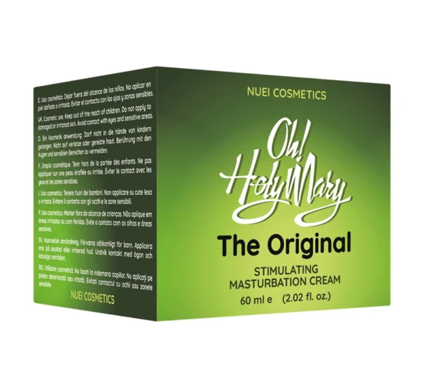 Nuei Oh! The Original veganiškas intymus kremas su kanapių sėklų aliejumi, 60 ml