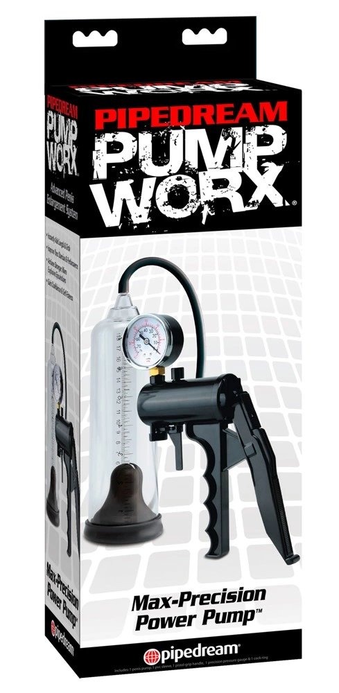 Pump Worx Max-Precision penio pompa su manometru, 22,5 cm