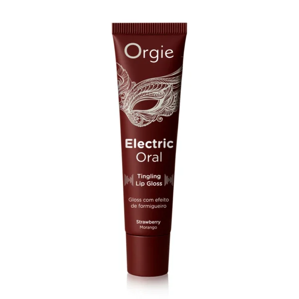Orgie Electric Oral dilgčiojantis lūpų blizgis, braškių aromato, 10 ml