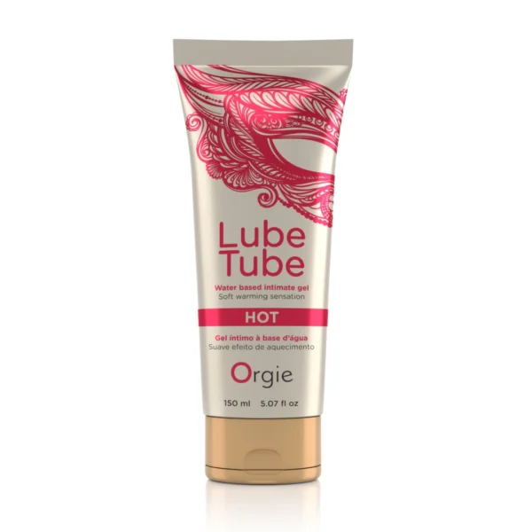 Orgie Lube Tube Hot šildantis lubrikantas vandens pagrindu, 150 ml