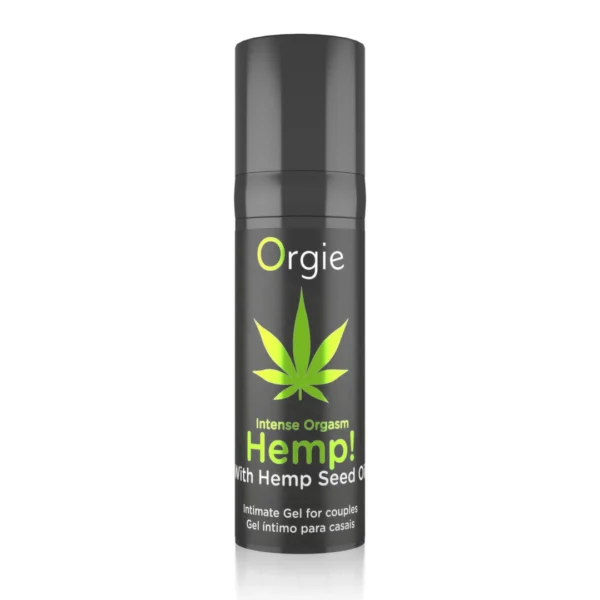 Orgie Hemp! Intense intymus gelis su kanapių sėklų aliejumi, 15 ml