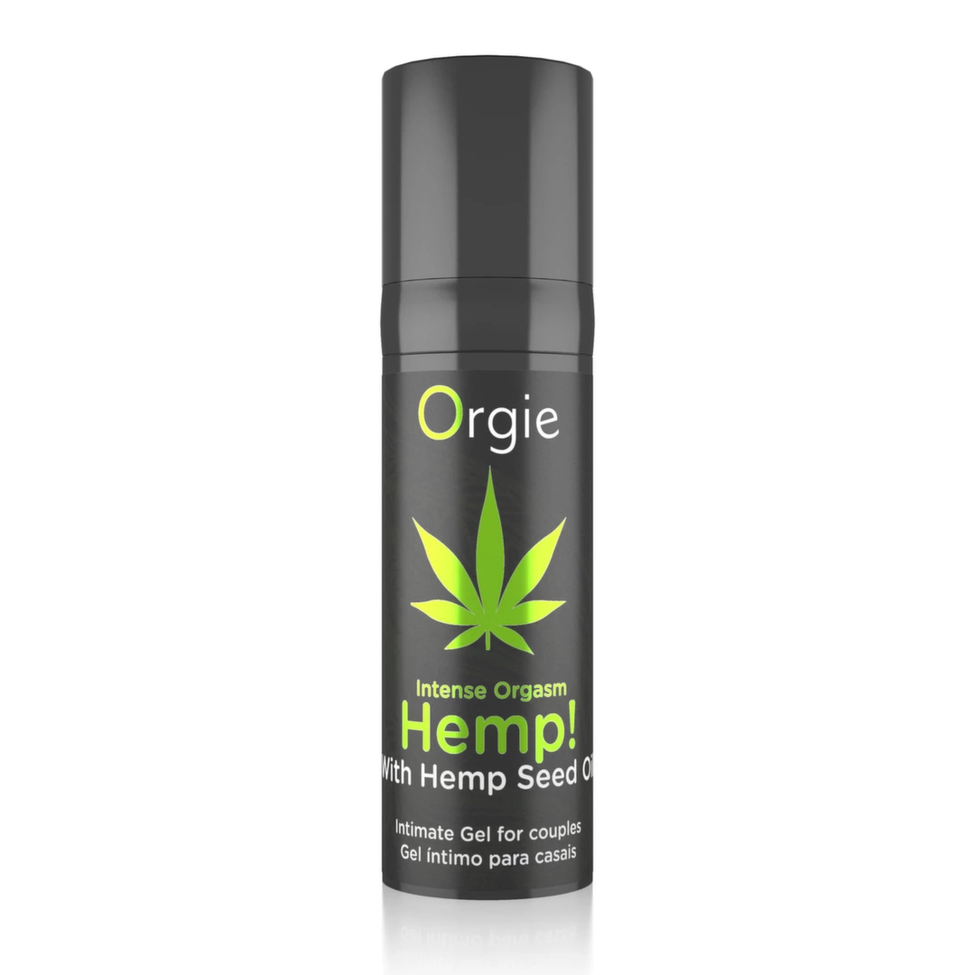 Orgie Hemp! Intense intymus gelis su kanapių sėklų aliejumi, 15 ml