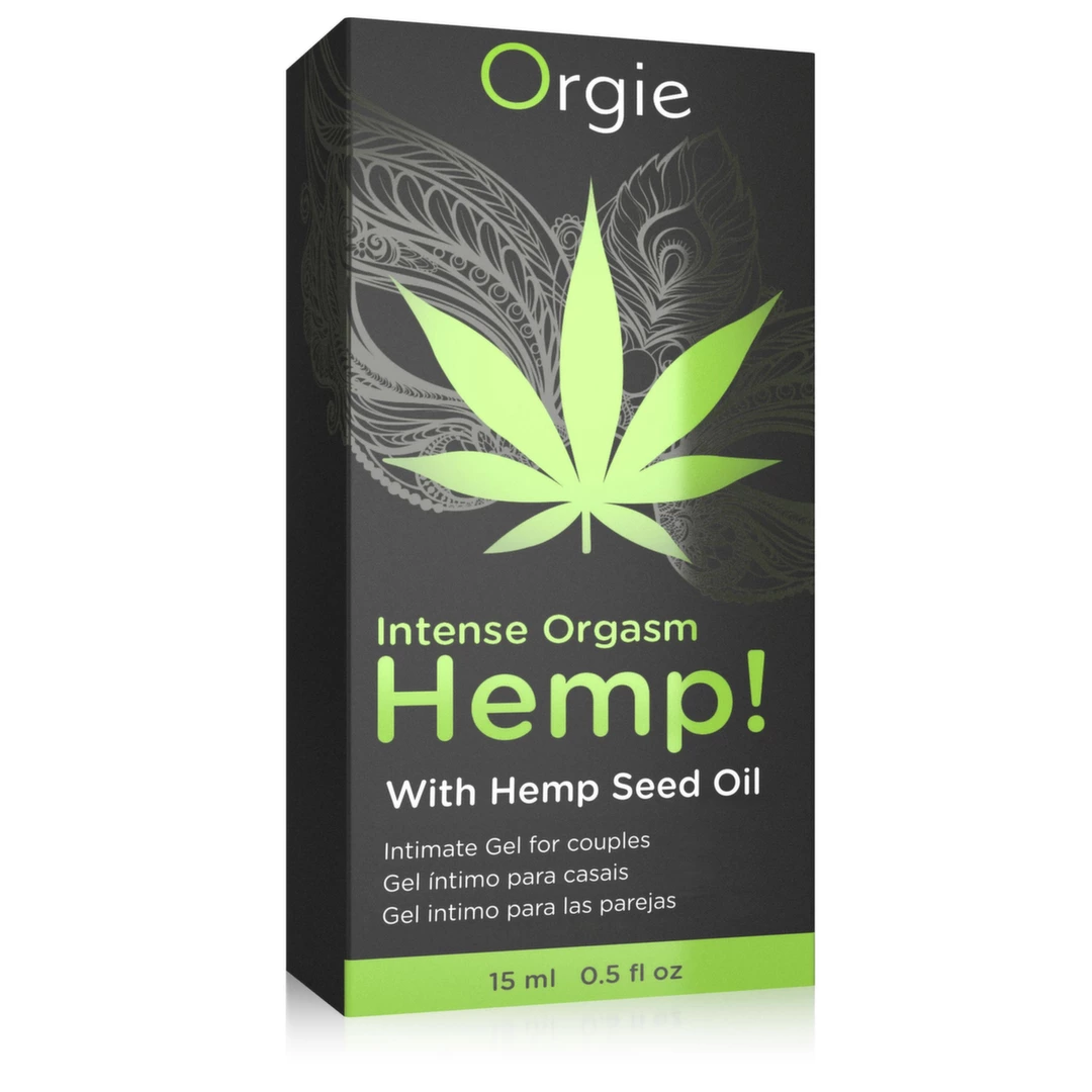 Orgie Hemp! Intense intymus gelis su kanapių sėklų aliejumi, 15 ml
