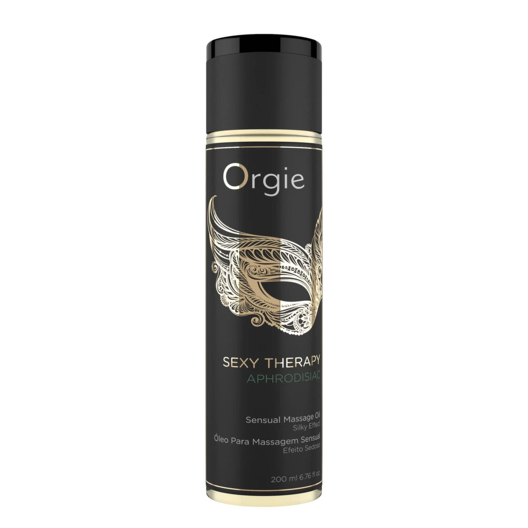 Orgie Sexy Therapy masažo aliejus, vanilė ir kedras, 200 ml