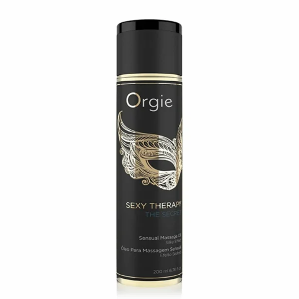 Orgie Sexy Therapy The Secret masažo aliejus, vanilė ir jazminas, 200 ml