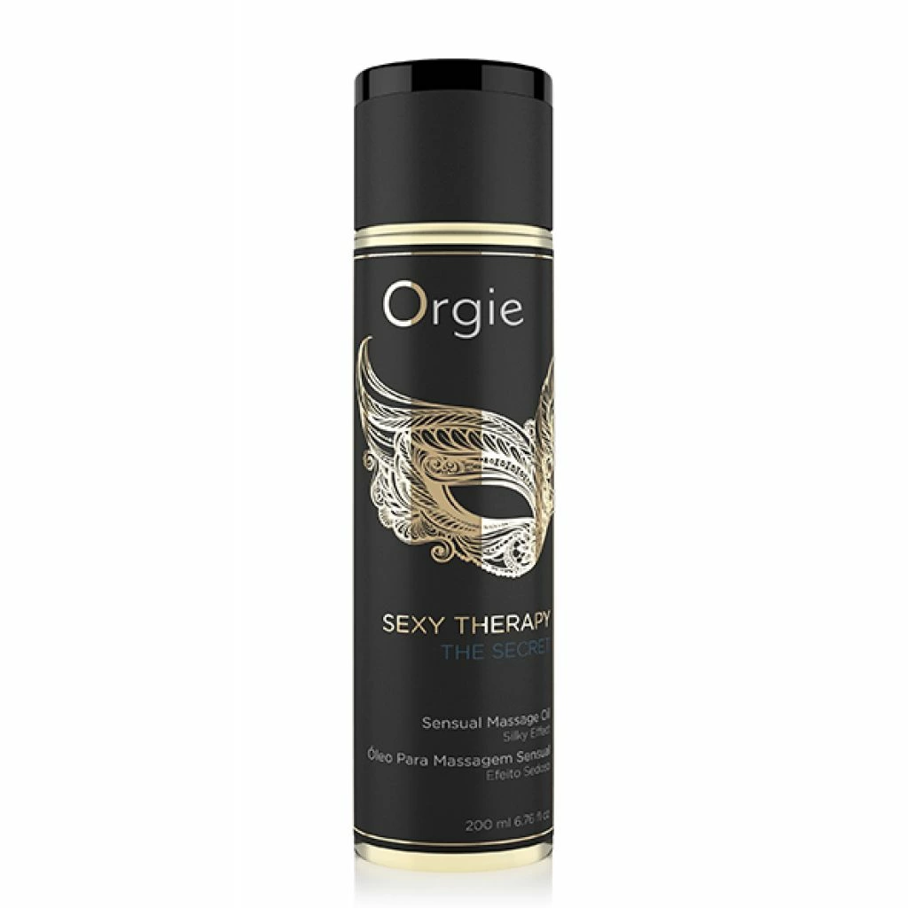 Orgie Sexy Therapy The Secret masažo aliejus, vanilė ir jazminas, 200 ml