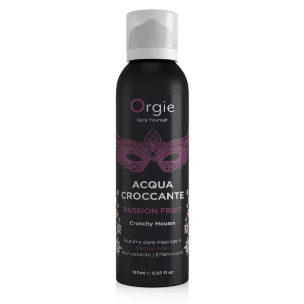 Orgie Acqua Croccante traškančios masažo putos, marakujų, 150 ml