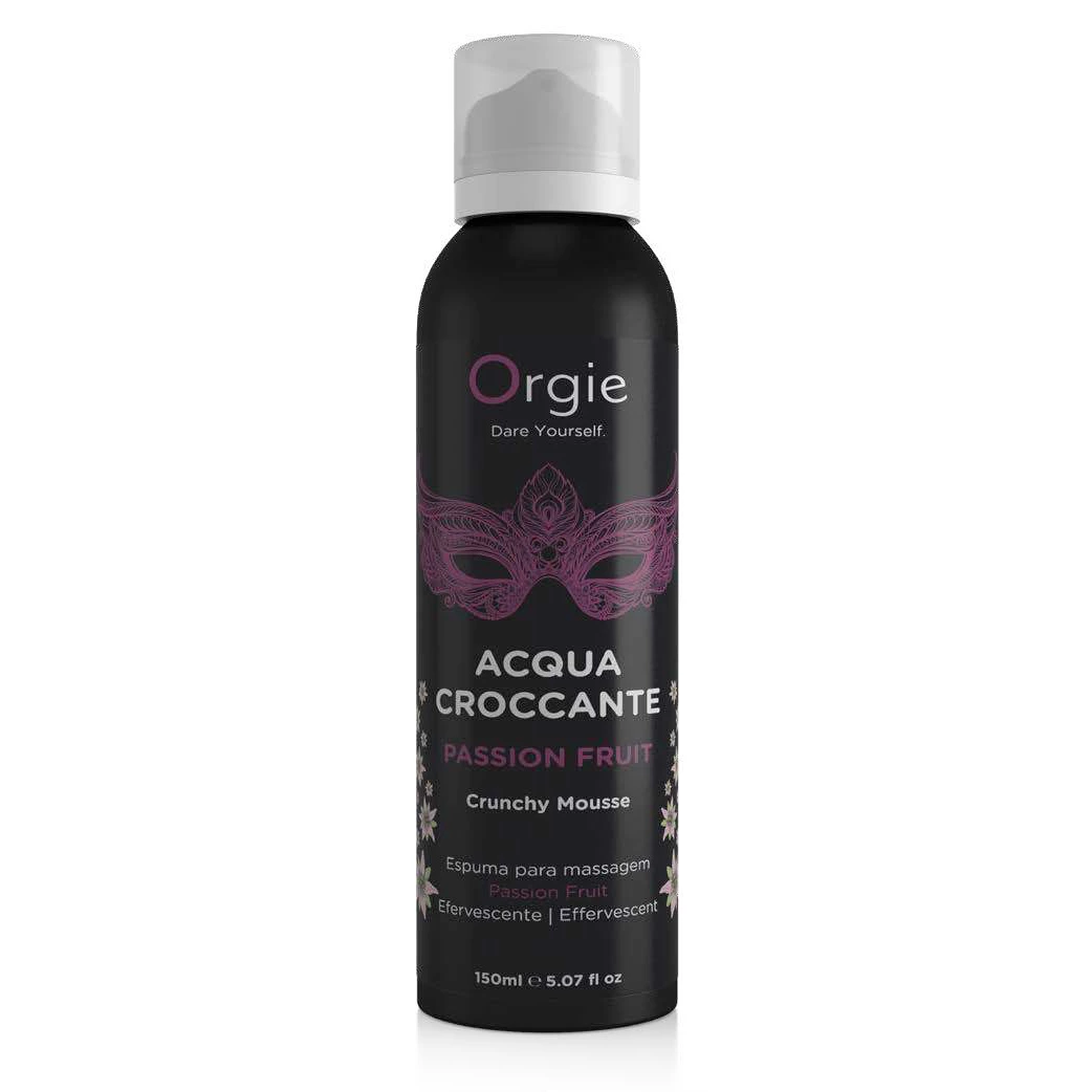Orgie Acqua Croccante traškančios masažo putos, marakujų, 150 ml