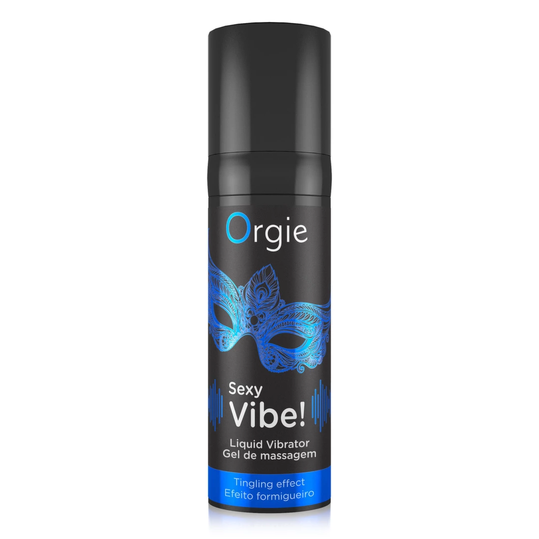 Orgie stimuliuojantis gelis su dilgčiojimo efektu, 15 ml