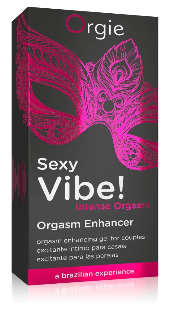 Orgie Intense Energy intymus gelis su dilgčiojimo, šildymo ir vėsinimo efektu, 15 ml