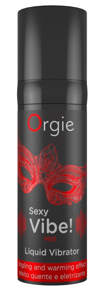 Orgie šildantis intymus gelis su braškių aromatu, 15 ml