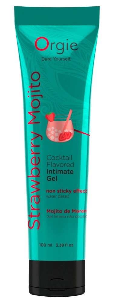 Orgie lubrikantas vandens pagrindu, Strawberry Mojito, 100 ml