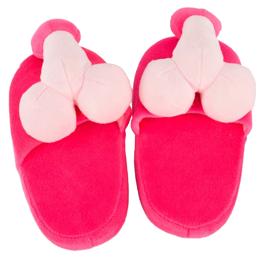 Orion Brand pliušinės šlepetės su linksmu 3D motyvu, rožinės, 37-40