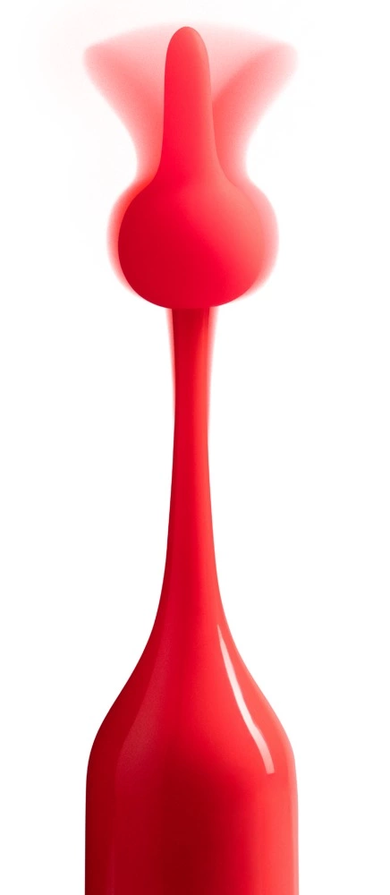 Romp Pop Mini vibratorius su 2 keičiamais silikoniniais antgaliais