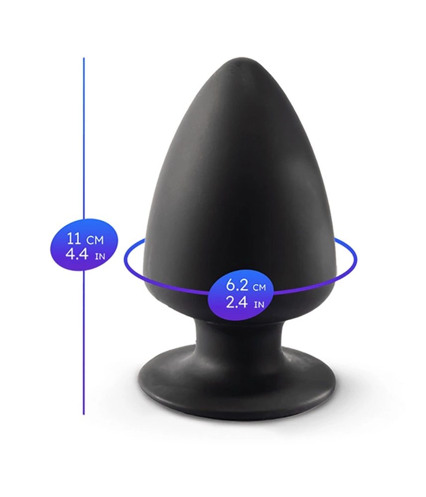 Silexd analinis kaištis iš Silexpan silikono su atminties efektu, 11 cm, M