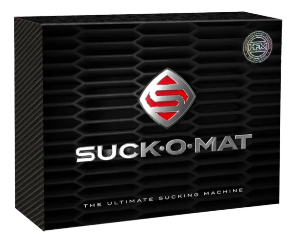 Suck-O-Mat automatinis siurbiantis masturbatorius su 25 nustatymais, juodas
