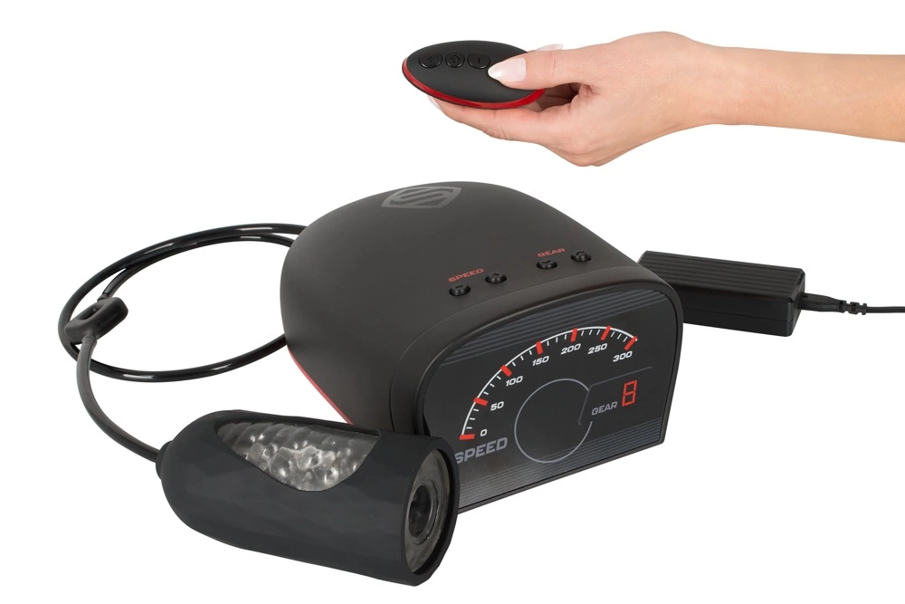 Suck-O-Mat 2.0 automatinis masturbatorius su pulteliu, 60 W