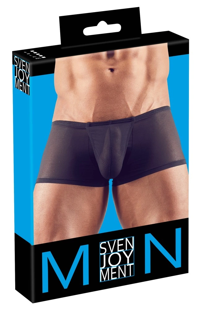 Svenjoyment Mesh Effect vyriški bokseriai, pusiau permatomi, juodi, M dydis