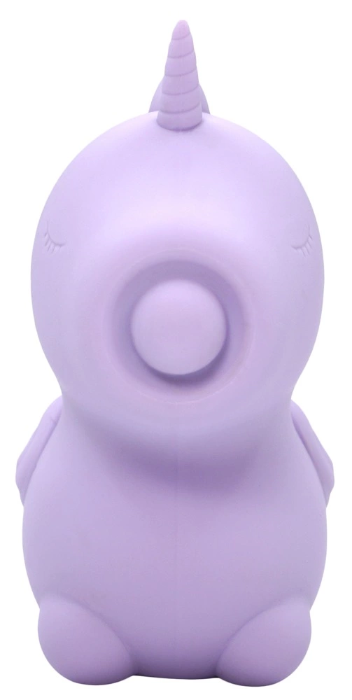 Unihorn Karma Lilac vienaragio formos klitorio stimuliatorius su dviem varikliais