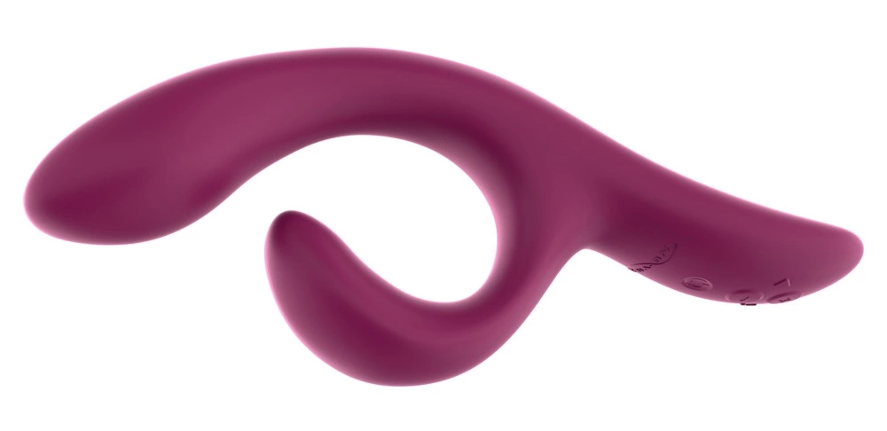 We-Vibe Nova 2 vibratorius dvigubai stimuliacijai, valdomas programėle, fuksijos spalvos
