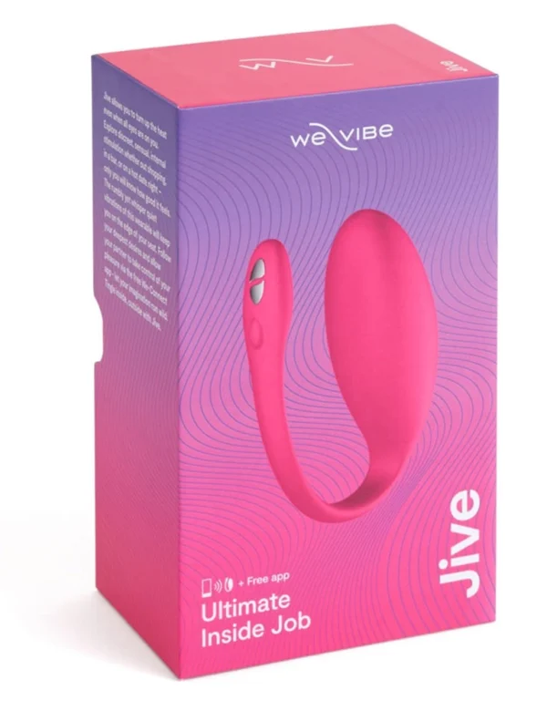 We-Vibe Jive vibruojantis kiaušinėlis, valdomas programėle, Electric Pink