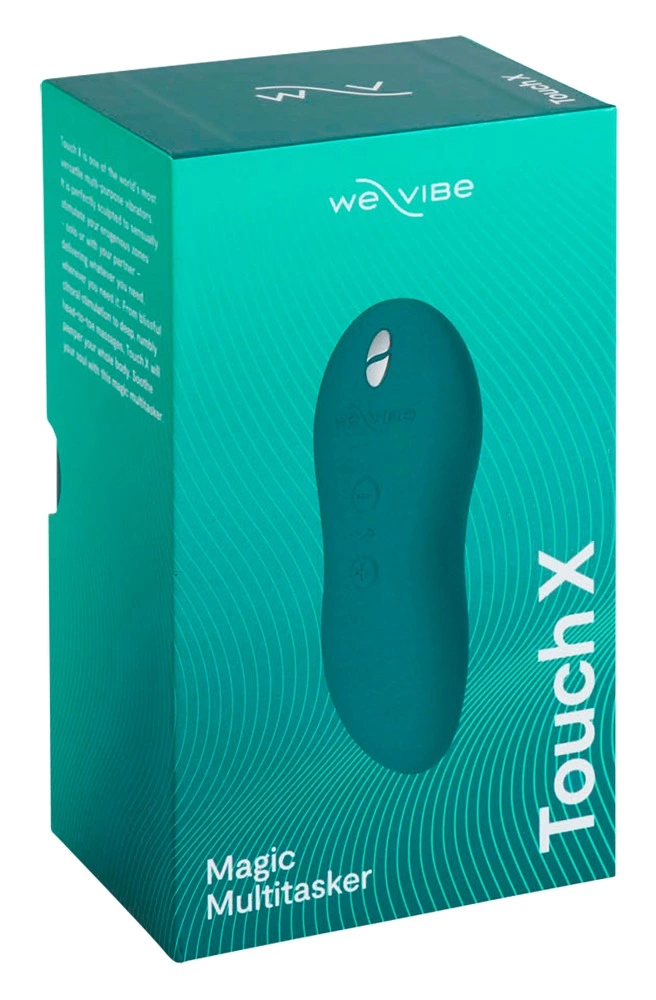 We-Vibe Touch X kompaktiškas vibratorius su 8 intensyvumo lygiais, Green Velvet