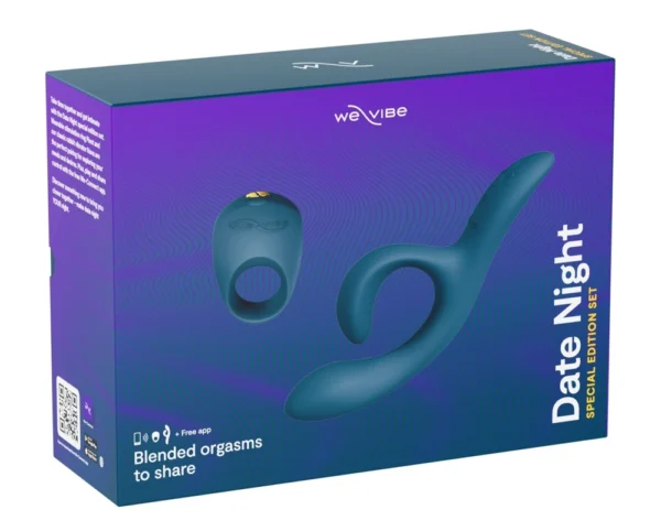 We-Vibe Date Night rinkinys poroms: Nova 2 vibratorius ir Pivot penio žiedas