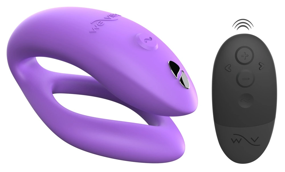 We-Vibe Sync O vibratorius poroms su pulteliu ir programėle, Bright Purple