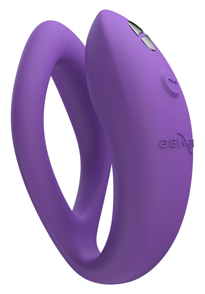 We-Vibe Sync O vibratorius poroms su pulteliu ir programėle, Bright Purple