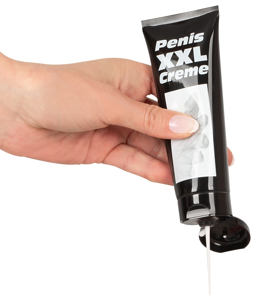 Penis XXL Vegan masažo kremas su jojobų aliejumi, 80 ml
