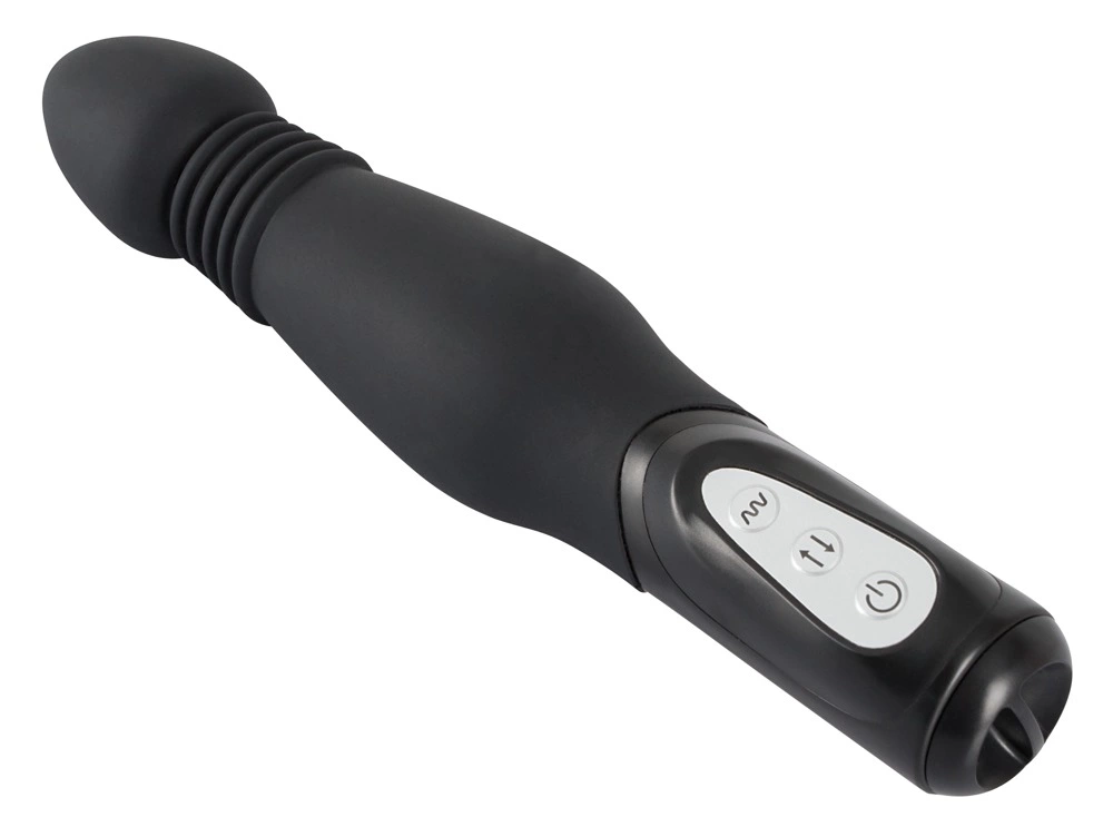 You2Toys analinis vibratorius su 7 režimais ir kūgio formos galiuku, 23,5 cm, juodas