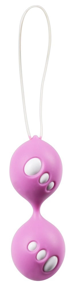 You2Toys dvigubi Kėgelio kamuoliukai su judančiais rutuliukais, 11 cm