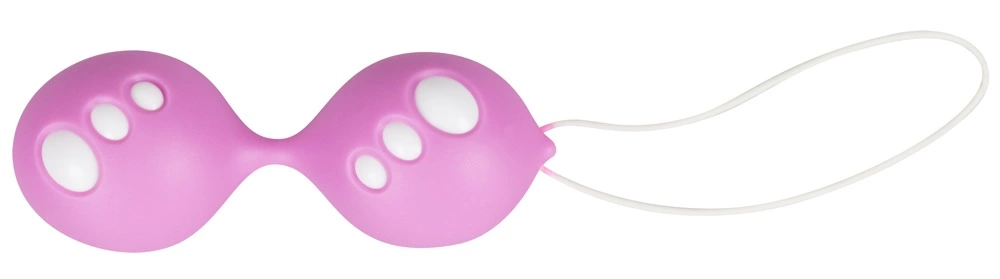 You2Toys dvigubi Kėgelio kamuoliukai su judančiais rutuliukais, 11 cm