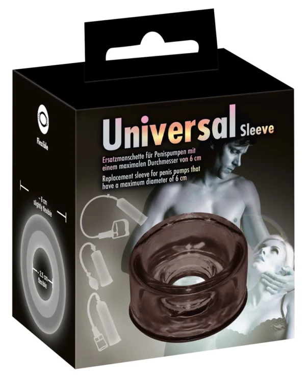 You2Toys universalus silikoninis penio pompos įdėklas, 6,8 cm