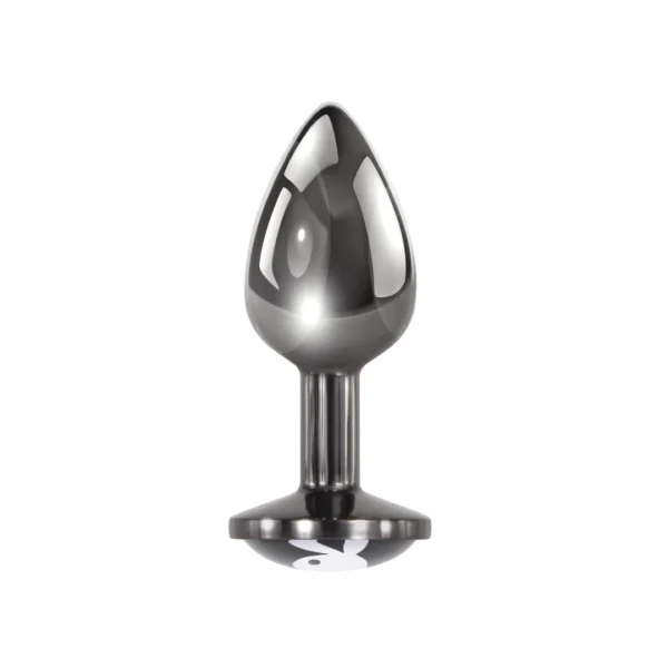 Playboy Pleasure Tux Small analinis kaištis iš aliuminio, 7,4 cm