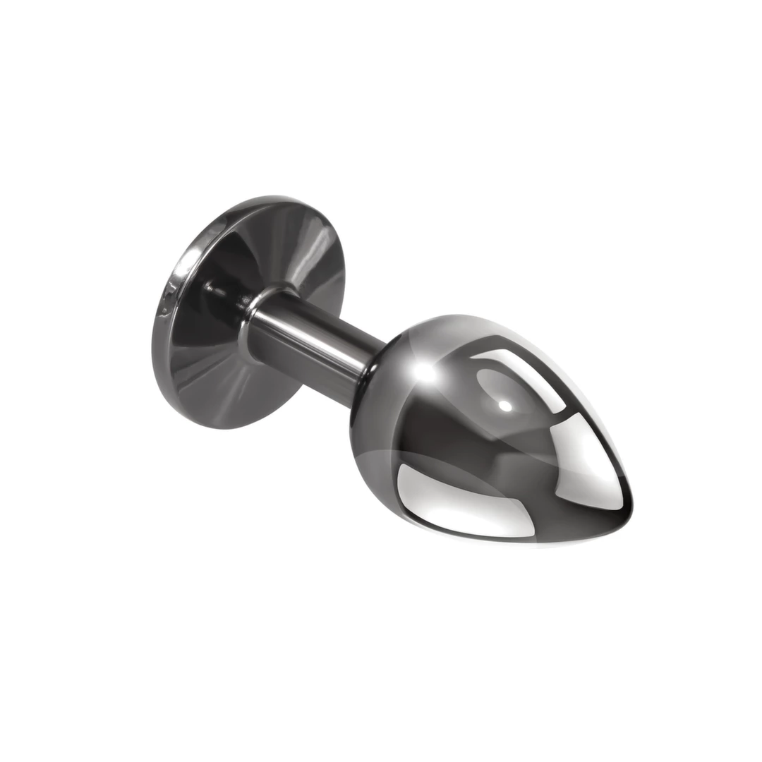 Playboy Pleasure Tux Small analinis kaištis iš aliuminio, 7,4 cm