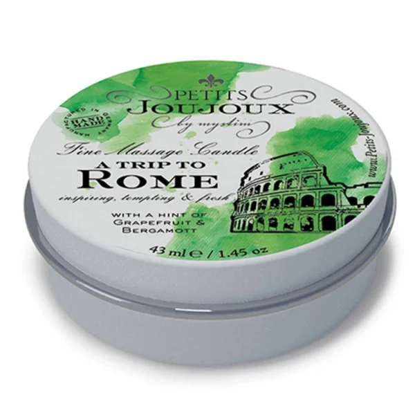 Petits Joujoux Rome masažo žvakė, greipfrutas ir bergamotė, 33 g