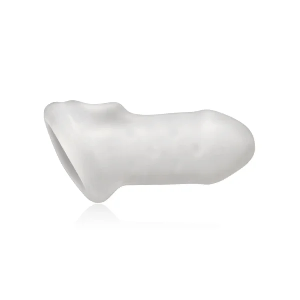 PerfectFitBrand Fat Boy Thin penio antgalis iš SilaSkin su kilpa, skaidrus, 10 cm