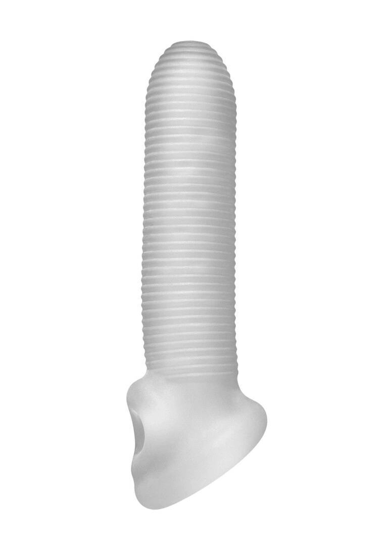 PerfectFitBrand Fat Boy Micro Rib penio antgalis iš SilaSkin, 16,5 cm