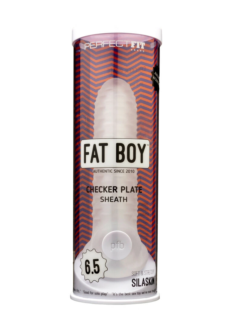 PerfectFitBrand Fat Boy penio antgalis iš SilaSkin su tekstūruotu paviršiumi