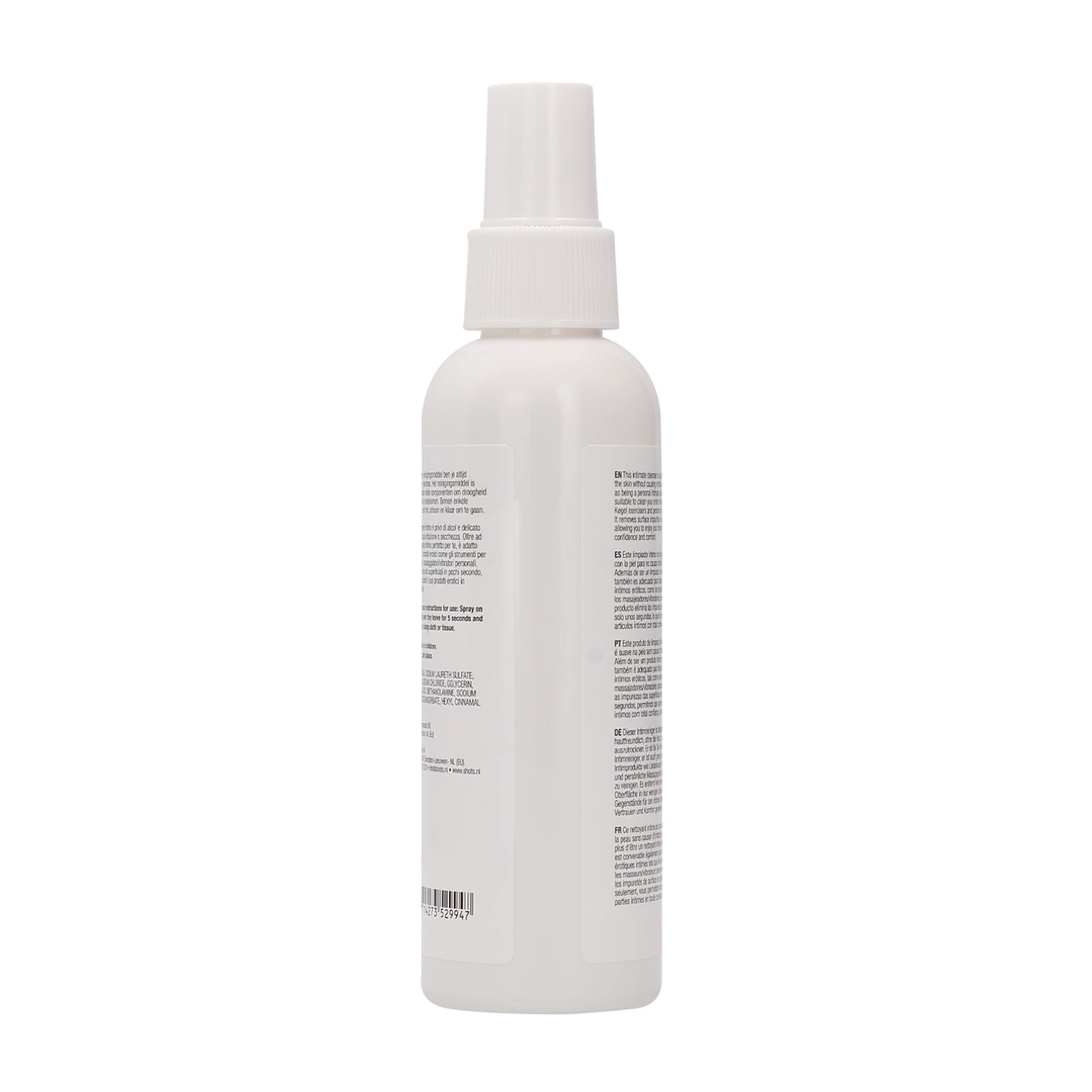 Pharmquests by Shots intymios higienos ir aksesuarų valymo purškiklis be alkoholio, 150 ml